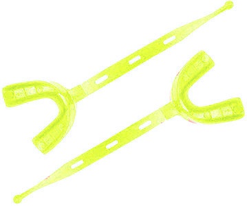 Adult Form Fit Strap Mouthguard (2-Pack) - (Volt Green)