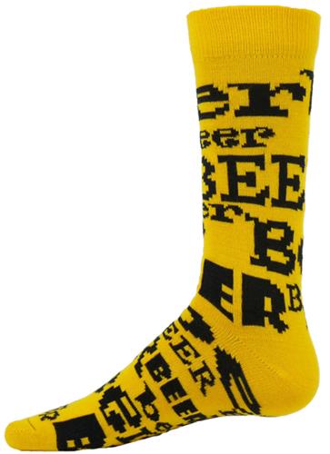 Red Lion Beer Crew Socks - Closeout
