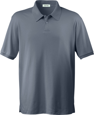 Calvin Klein Men's Liquid Cotton Golf Polo Shirts. Printing is available for this item.