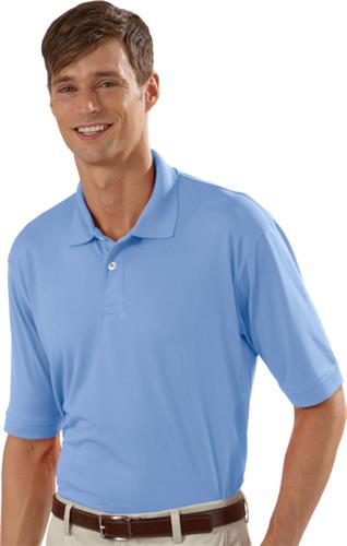 Izod Mens Performance Poly Solid Jersey Polo Shirt. Printing is available for this item.