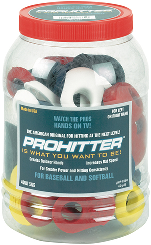 ProHitter Canister with 60 pcs Adult Batting Aid | Epic Sports