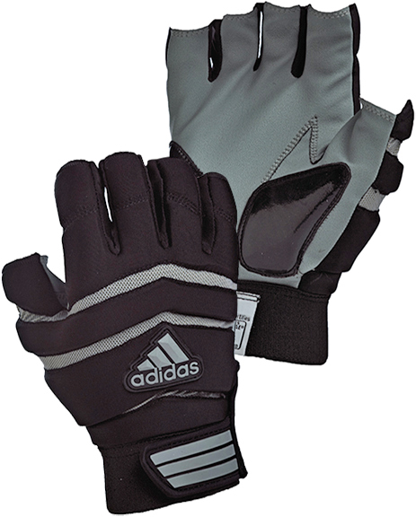 Trueno en cualquier momento empieza la acción Adidas Big Ugly 0.5 Padded Lineman Football Gloves | Epic Sports