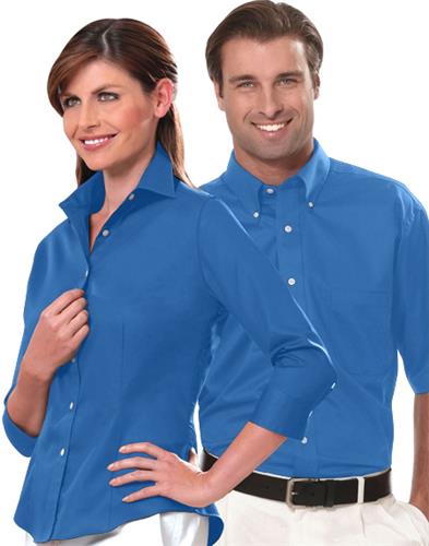 Van Heusen Ladies' 3/4 Sleeve Dress Twill Shirts