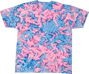 candy cane tie dye shirt