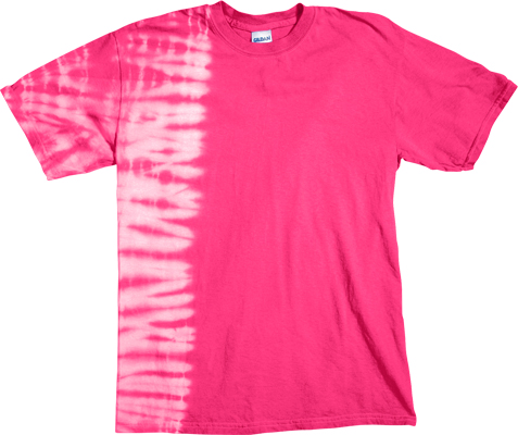 Dyenomite Fusion Pink Tie Dye Short Sleeve T-Shirt