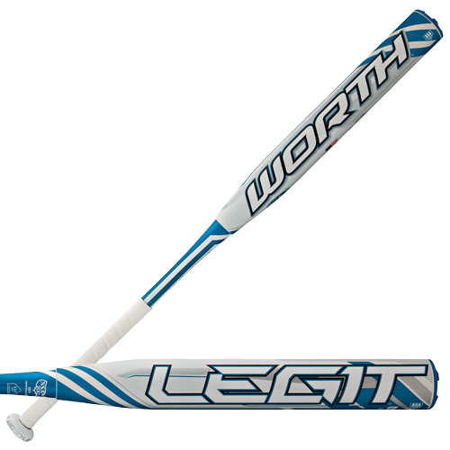 Worth Legit 2Piece Fastpitch 9 Softball Bats Baseball Equipment & Gear