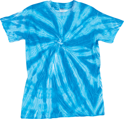 Dyenomite Neon Pinwheel Tie Dye Tee Shirts