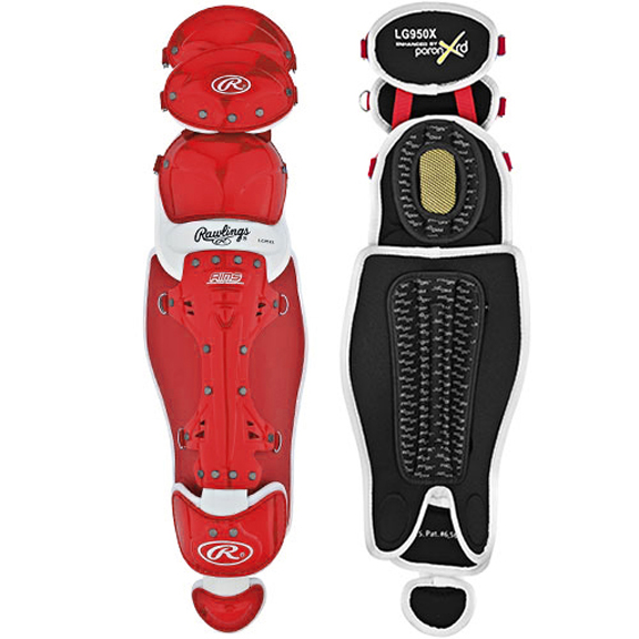 E73318 Rawlings Pro 950X Series Baseball Leg Guards