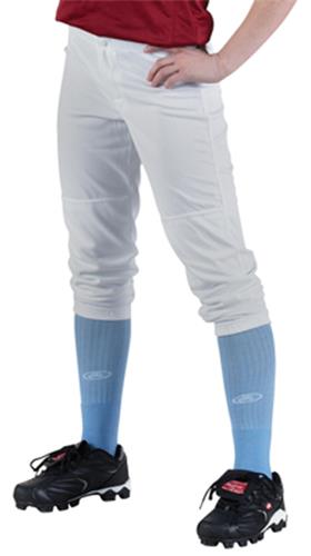 Worth Low-Rise Drawstring Fastpitch Softball Pant. Braiding is available on this item.