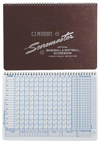 Original Scoremaster Baseball & Softball Scorebook