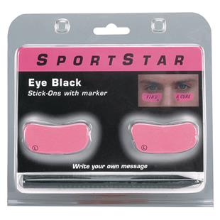 Eye Black Pink Stick-Ons