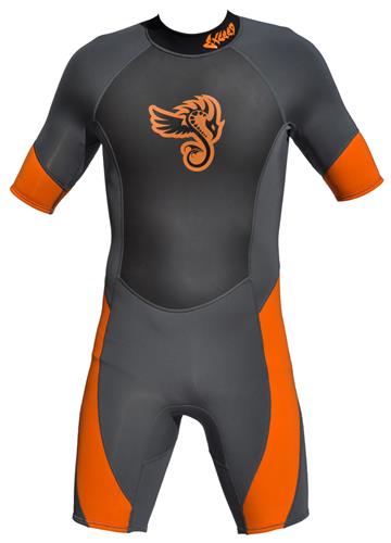 To Exceed Men's Electric 3/2mm Shorty Wet Suit - W872