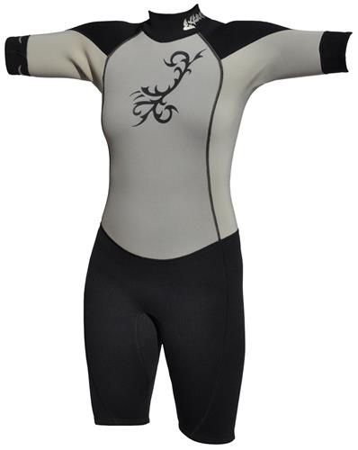 To Exceed Women's Emotion 3/2mm Shorty Wet Suit - W875