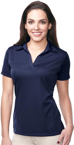 Tri-Mountain Lady Innovate Grid Polo w/ TempDown. Printing is available for this item.