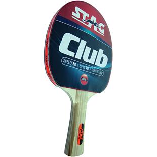 Stag Club Table Tennis Racket w/Flared Handle