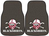 Fan Mats Nebraska BlackShirts Car Mats (set)