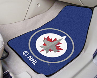 Fan Mats Nhl Winnipeg Jets Carpet Car Mats Set Epic Sports