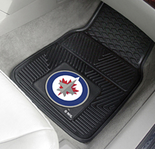 Fan Mats Nhl Winnipeg Jets Vinyl Car Mats Set Epic Sports