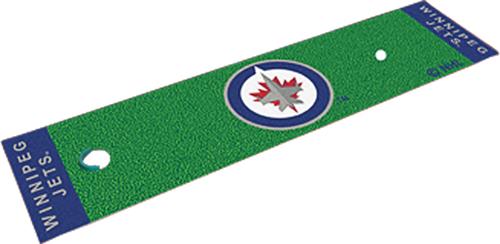 Fan Mats NHL Winnipeg Jets Putting Green Mat