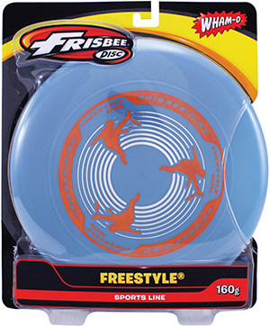 Wham-O Frisbee Freestyle Disc – 160 G, 26,67 Cm, En PE Durable – Pour Plage, Parc Et Jeux En Famille – Dès 5 Ans