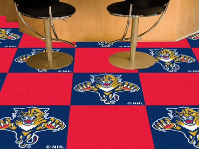 Fan Mats NHL Florida Panthers Team Carpet Tiles
