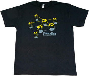 PowerMax Unisex T-Shirt "Structure of an Athlete"