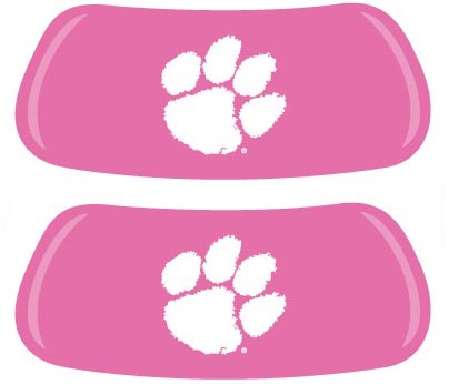 Clemson Tigers Pink EYEBLACK Strips