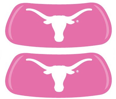 Texas Longhorns Pink EYEBLACK Strips