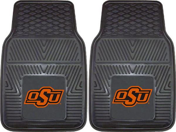 Fan Mats NCAA Oklahoma State Vinyl Car Mats (set)