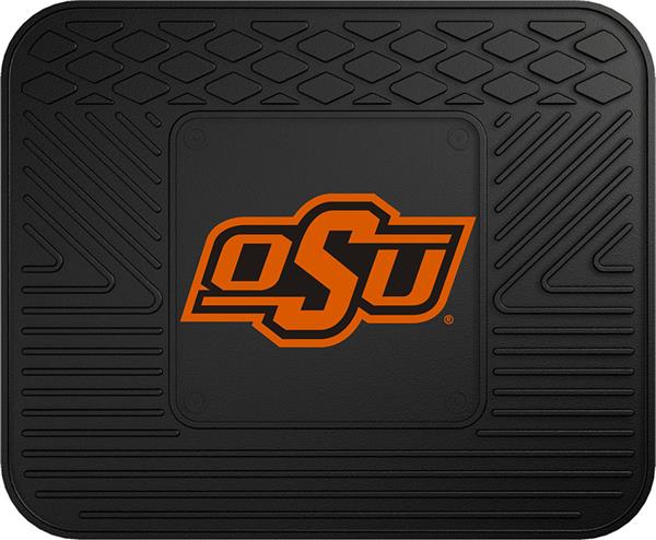 Fan Mats NCAA Oklahoma State Vinyl Utility Mats