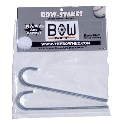 Bownet 6" Metal Replacement Bow-Stakes (2)