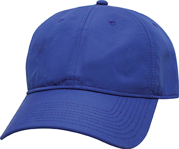 The Game Headwear Ultralight Fabric ROYAL Cap . Printing is available for this item.