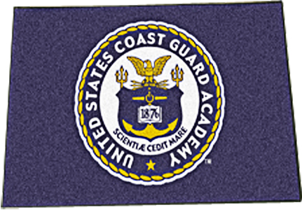 Fan Mats US Coast Guard Academy Seal Starter Mat