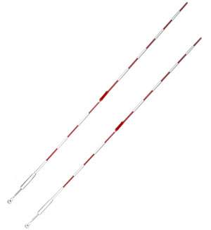 Blazer Athletic Deluxe Volleyball Net Antenna Pair