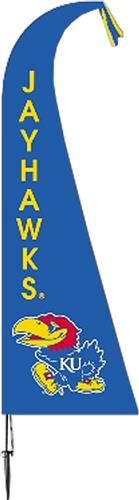 COLLEGIATE Kansas Jayhawks Feather Flag