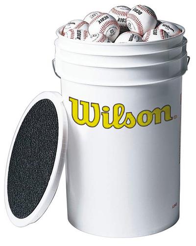 Wilson Baseball Bucket Combo w/3 Dozen Balls