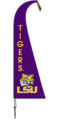 COLLEGIATE Louisiana State Tigers Feather Flag