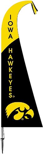COLLEGIATE Iowa Hawkeyes Feather Flag