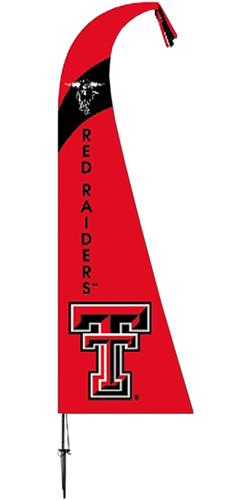 COLLEGIATE Texas Tech Red Raiders Feather Flag