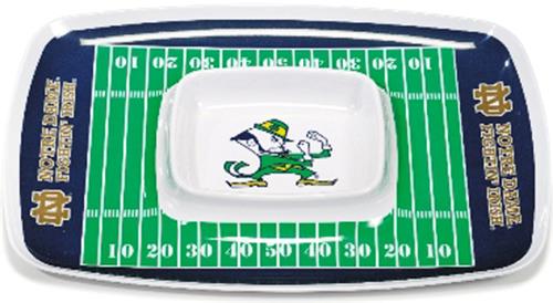 COLLEGIATE Notre Dame Chips & Dip Tray (Set of 6)