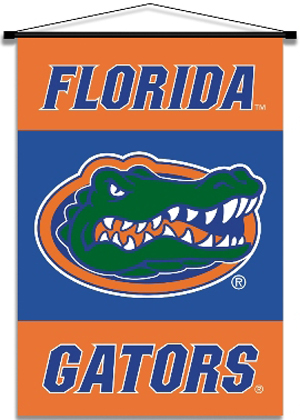 COLLEGIATE Florida Gators Indoor Banner Scroll