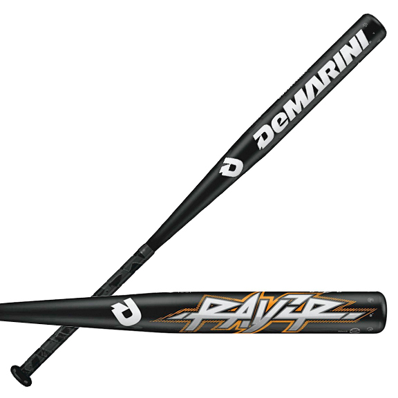 Batte Softball Demarini Rayzr Slowpitch 34" 28oz - Double Paroi ASA, FISSURÉE (occasion)