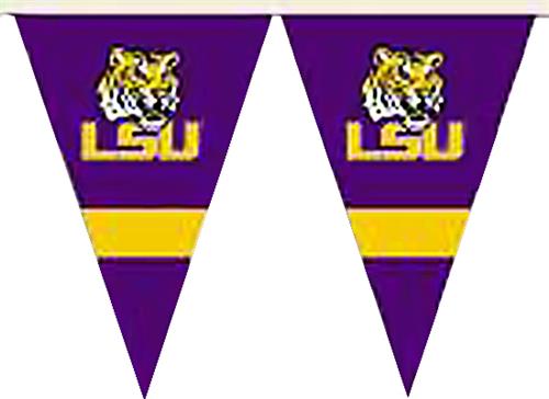 COLLEGIATE LSU Tigers Party Pennant Flags