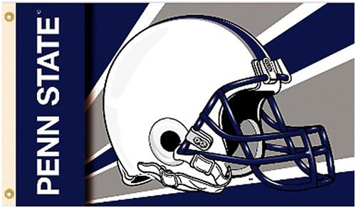 COLLEGIATE Penn State Helmet 3' x 5' Flag