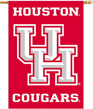 COLLEGIATE Houston Cougars 2-Sided 28"x40" Banners