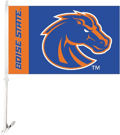 COLLEGIATE Boise State 2-Sided 11" x 18" Car Flags
