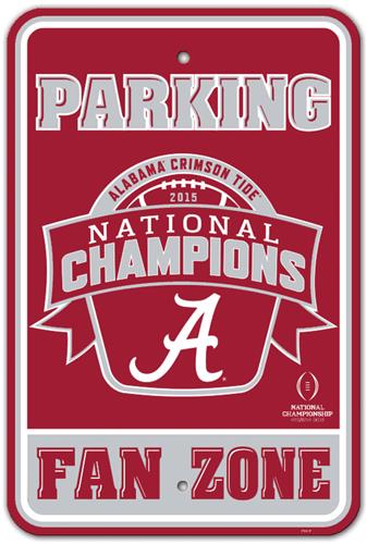 Collegiate Alabama CFP Champ Parking Sign