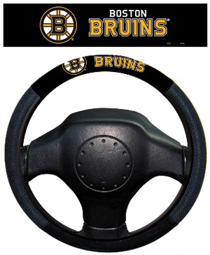 BSI NHL Boston Bruins Steering Wheel Cover