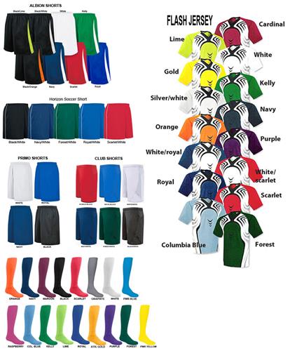 High Five FLASH Soccer Jerseys Uniform Kits. Printing is available for this item.