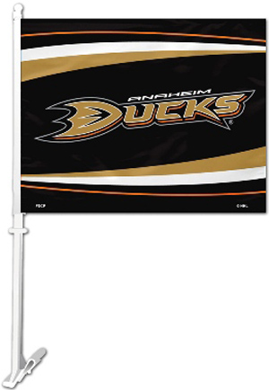 BSI NHL Anaheim Ducks 2-Sided 11"x14" Car Flag